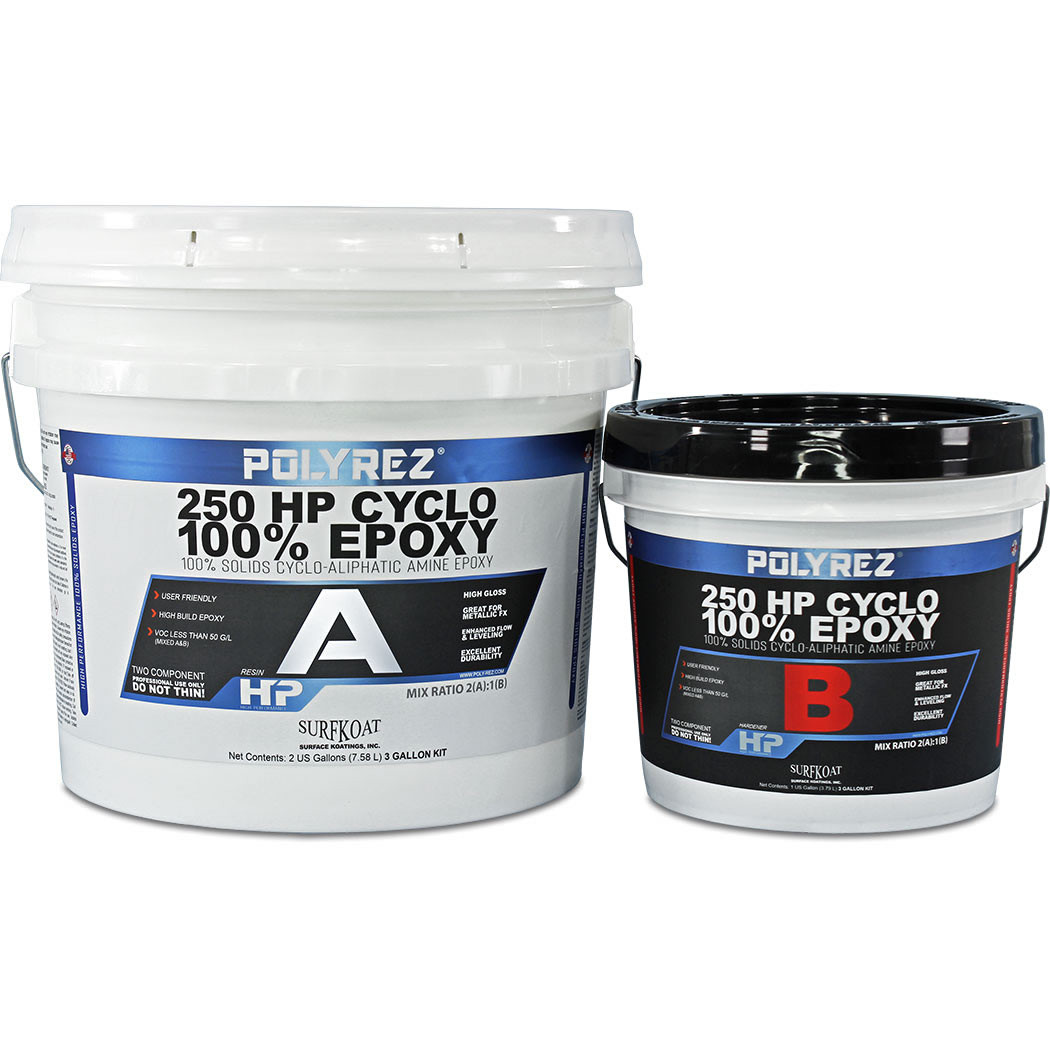 Industrial Epoxy Floor Coating System | PolyRez 250 HP