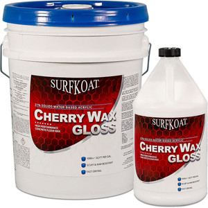 SurfKoat Cherry Floor Wax (Gloss or Matte Finish)