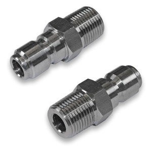 1/4" Stainless Plug - Male Thread