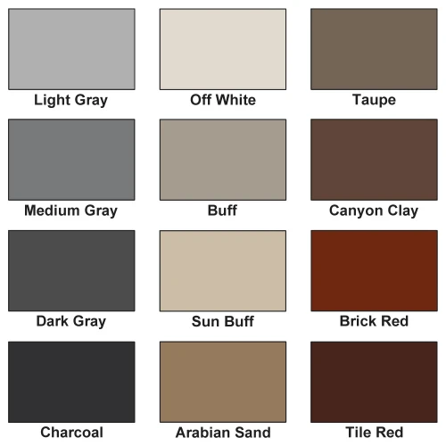 Poly-Crete™ System Colors