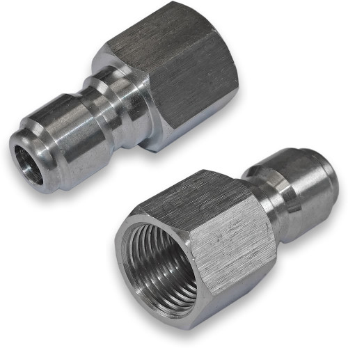 3/8" Stainless Plug - Female Thread