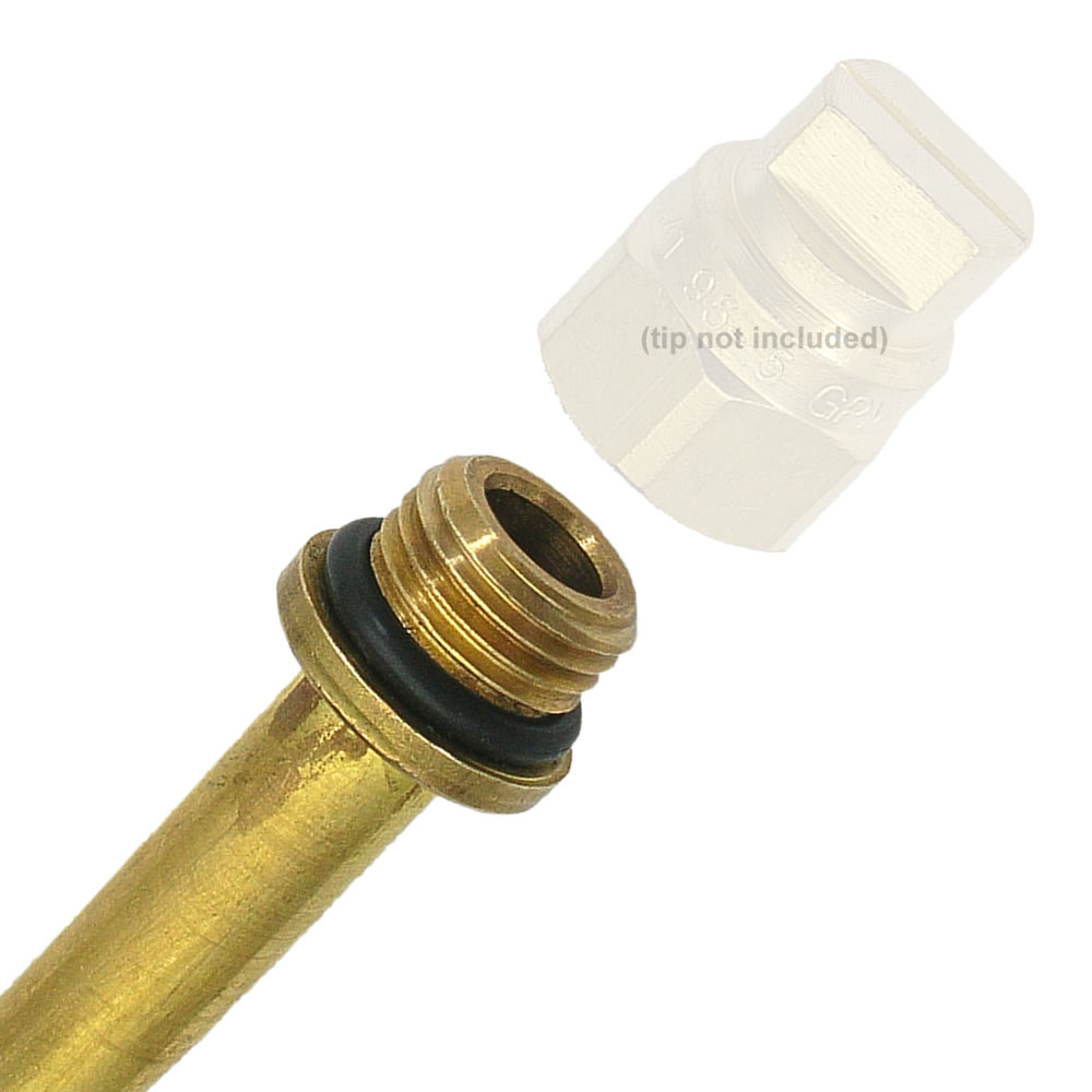 Chapin 6-7734 24-Inch Curved Brass Extension Wand With O-Ring – Replacement For Industrial Sprayers
