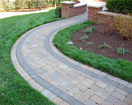 Paver Sidewalks