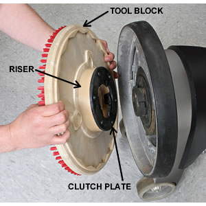 Brush - 20 Mal-Grit Stripping Brush (CFP Models) | Clean Spot