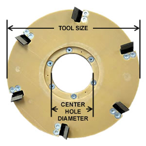 Diamabrush Tool Dimensions