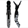 Soft and Style 4pk Zebra Super Grip Clips