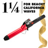 FHI HEAT Platform Tourmaline Ceramic Professional Curling Iron 1 1/4"