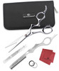 Olivia Garden Precision Cut 6.5'' Shears and The Edge Razor Set 