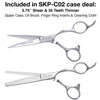 Olivia Garden SilkCut Pro 5.75" Shears and 6" Thinners Set