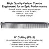 Olivia Garden Carbonlite 8"Cutting Comb