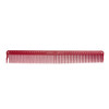 JRL Barber Comb Set Red 4pc (JRL-1001)