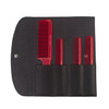 JRL Barber Comb Set Red 4pc (JRL-1001)
