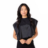 Betty Dain Black Nylon Shortie Cape (BD-299BLK)