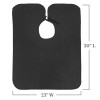 Betty Dain Black Nylon Shortie Cape (BD-299BLK)