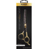 Black Ice Stylish Off Set Grip Black & Gold Texturizer 30 Teeth