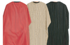 Vincent Stripe Snap-Close Cape