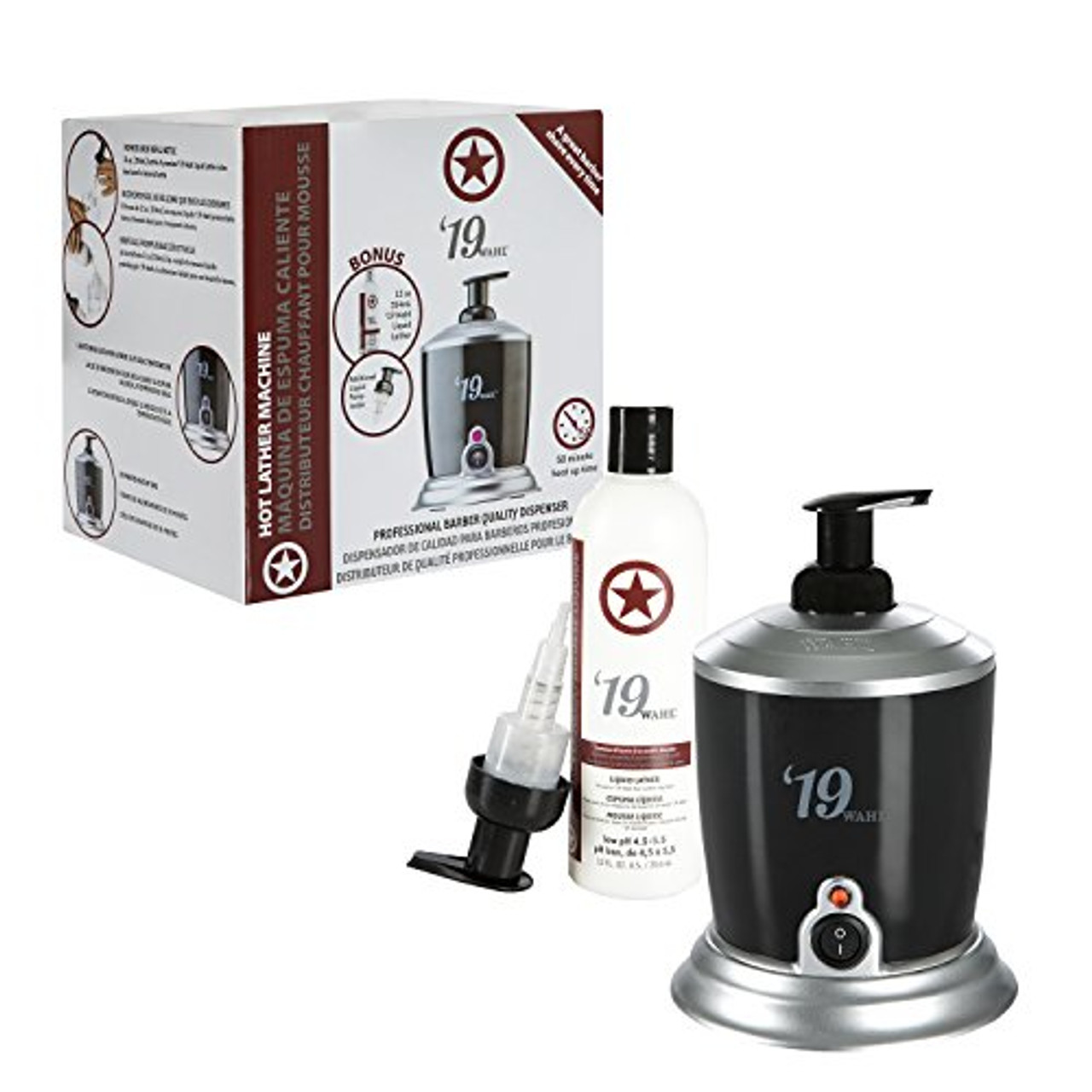 the barber man lather machine