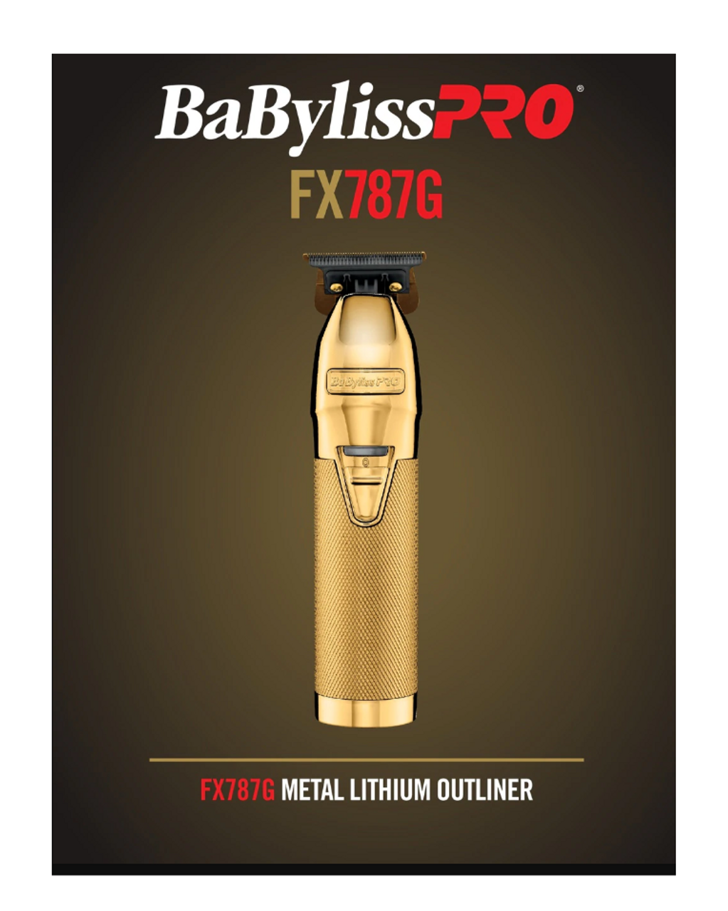 SKELETON FX7870GE GOLD BABYLISS PRO