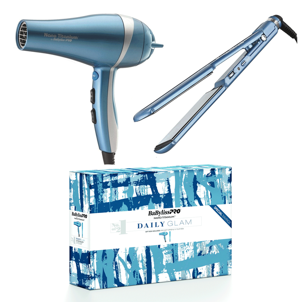 BaByliss PRO NanoTitanium Hair Dryer & Ultra-Thin Flat Iron 1.5 Limited  Edition - My Salon Express Barber and Salon Supply