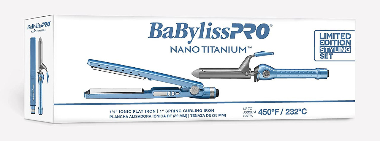 Babyliss Curling Babyliss Pro Titanium Flat Iron Limited Edition