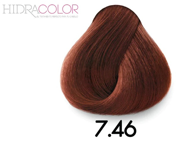 Hidracolor Creme Color 7.46 Copper Red Blonde - My Salon Express  Professional Beauty Products