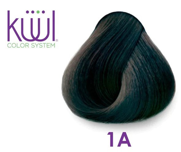 Kuul  Creme Hair Color  Naturals  1A Blue  Black