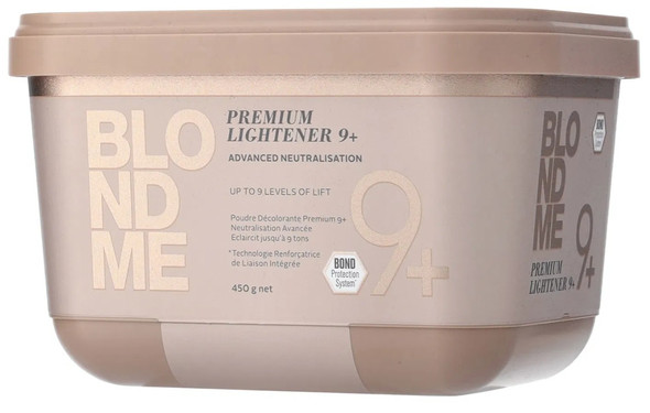 Schwarzkopf BlondeMe Bond Enforcing Premium Lightener 9+ 15.8 oz (BLONDE-15) 