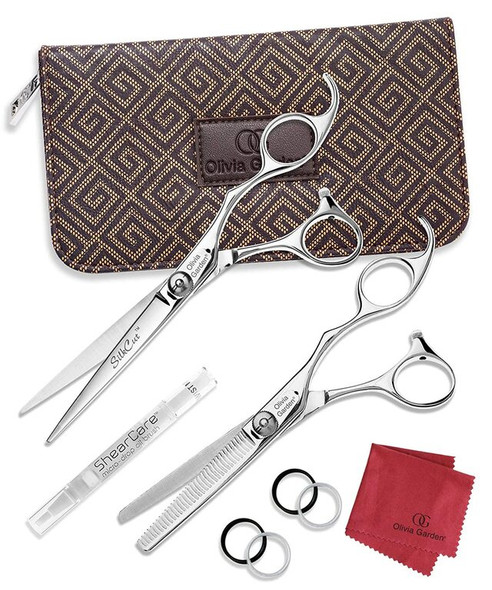 Olivia Garden SilkCut 6.5" Shear and Thinner Set