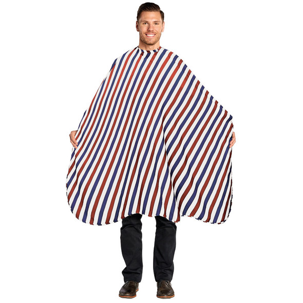 Scalpmaster Modern Striped Cutting Cape