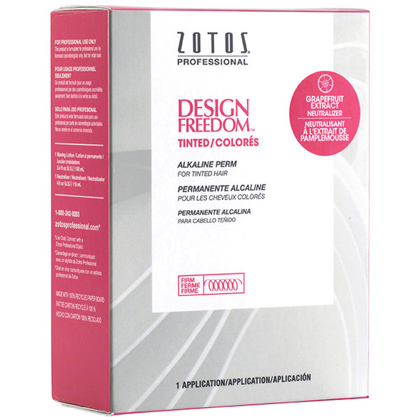 Design Freedom Tinted Alkaline Perm