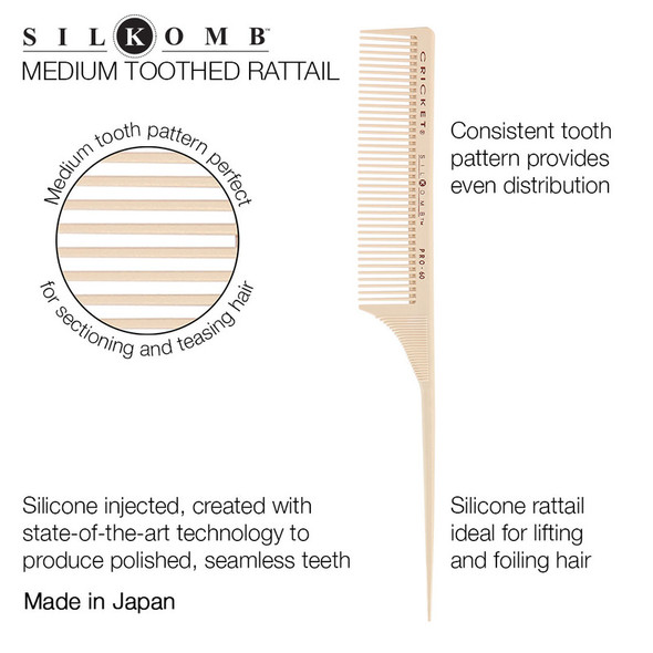Cricket Silkomb Wide Tooth Tail 55