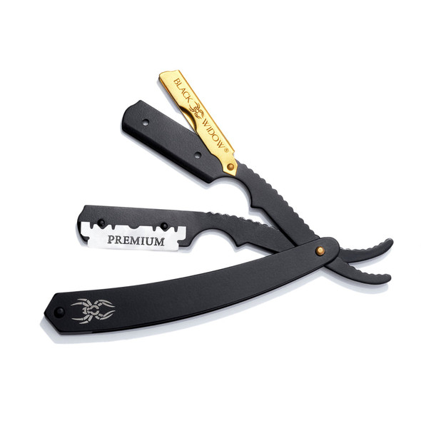 Black Widow Executive Razor Black/ Gold