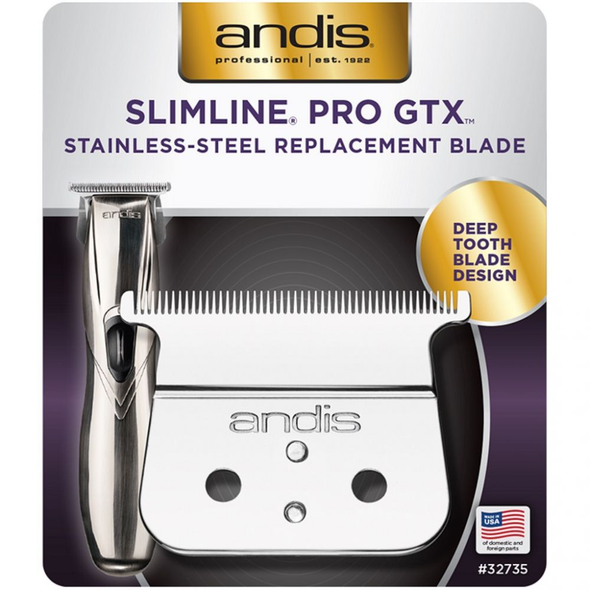  Andis Slimline Pro GTX Stainless Steel Replacement Blade (AND-32735) 