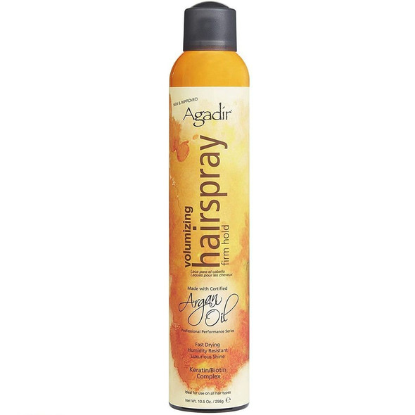 Agadir Volumizing Firm Hold Hair Spray with Argan Oil 