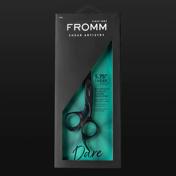 Fromm Dare 5.75" Hair Cutting Shear Black (F1020)

