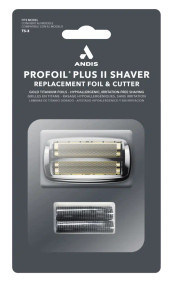 Andis Profoil Plus II Replacement Foil & Cutter Black Chrome TS-3