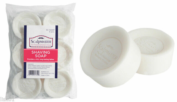 - Scalpmaster Shaving Soap 6pk (SCLP-SC-SOAP)