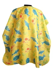 Vincent Kids Cutting Cape Yellow Marine 