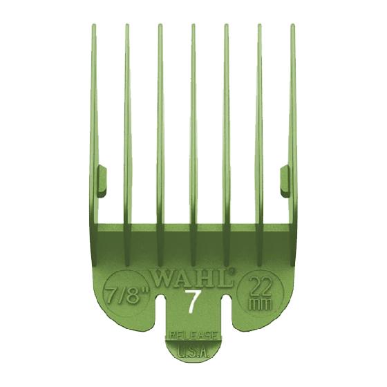 Wahl Color-Coded Clipper Guide #7 Green (WAH-3145-1403)