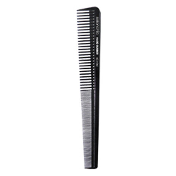 Salonchic Hard Rubber Barber Tapered  Comb 7 1/4