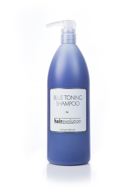  Hair Evolution Blue Toning Shampoo 32oz