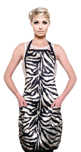 Cricket Zebra Salon Apron