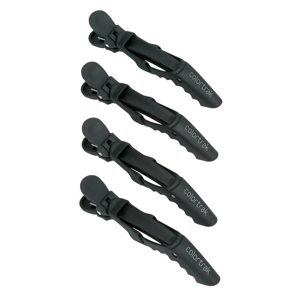 Colortrak Rubberized Croc Clips 4pk (CLTR-5400)