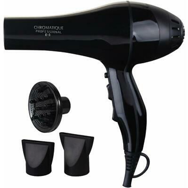 Chromatique E3 Professional Hair Dryer Black