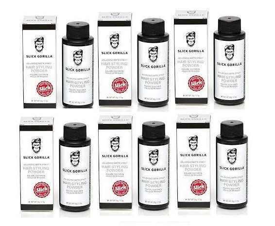 Slick Gorilla Hair Styling Texture Powder 6PK (SG-P6PK) 