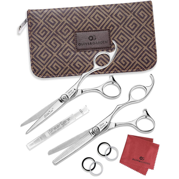 Olivia Garden SilkCut 5.75" Shear and Thinner Set