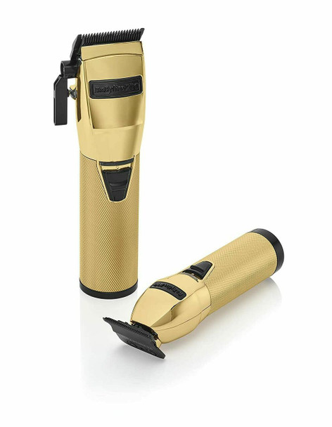 Babyliss Pro Metal FX Series Gold Clipper and Trimmer Set