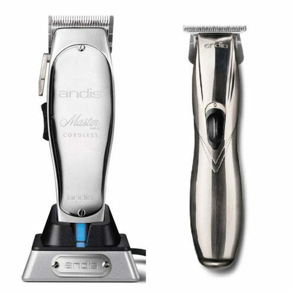 Andis Cordless Master and Slimline Li Trimmer Duo