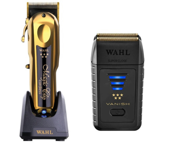 Wahl Gold Magic Clip Cordless & Vanish Shaver Duo,wahl- my salon express, wahl|my salon express, wahl professional, my salon express