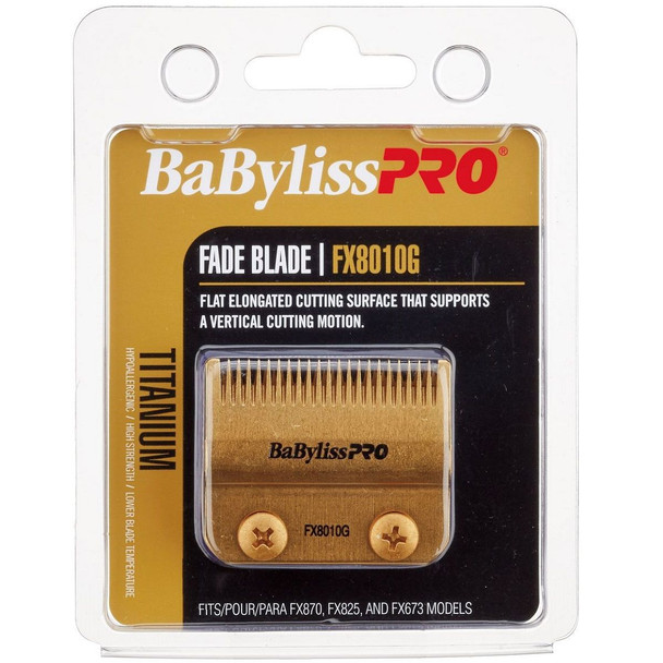 BaByliss Pro Replacement Gold Titanium Fade Blade  FX8010G